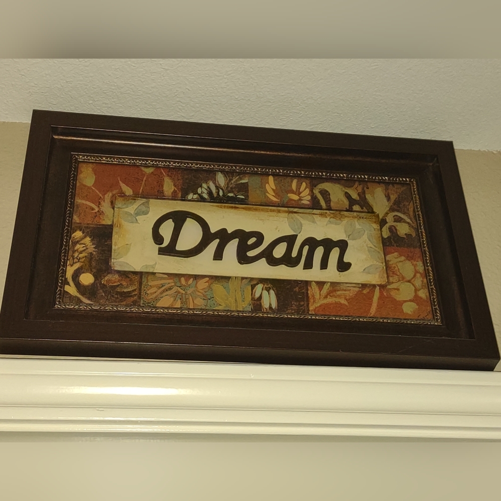 "Dream" Wall Art